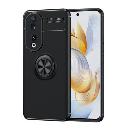 Gigapack Honor 90 5G Gigapack szilikon telefonvédő asztali tartó, mágneses, FEKETE