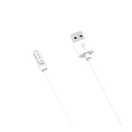 Gigapack Haylou LS09B GIGAPACK töltőkábel USB mágneses, 100cm, FEHÉR
