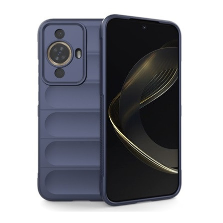Gigapack Huawei Nova 11 Gigapack szilikon telefonvédő ütésállóság, 3D, SÖTÉTKÉK