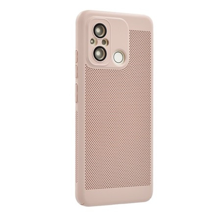 Gigapack Redmi 12C Gigapack Műanyag telefonvédő légáteresztő, kameravédő, RÓZSASZÍN