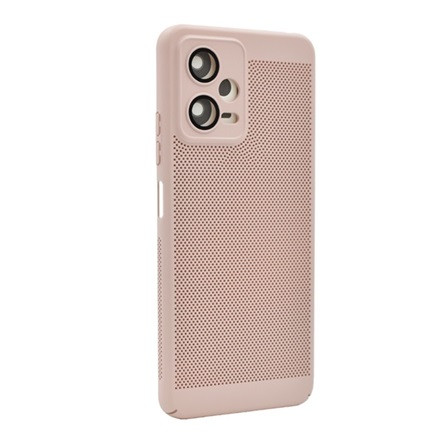 Gigapack Redmi Note 12 5G Gigapack Műanyag telefonvédő légáteresztő, kameravédő, RÓZSASZÍN