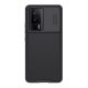 Nillkin Xiaomi Poco F5 Pro NILLKIN CAMSHIELD PRO szilikon telefonvédő ütésállóság, csíkos, FEKETE