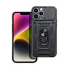 Gigapack iPhone 15 Gigapack Defender szilikon telefonvédő ütésállóság, kameravédő, FEKETE