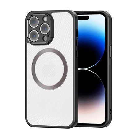 Dux Ducis iPhone 13 Pro DUX DUCIS AIMO szilikon telefonvédő ütésállóság, hullám, FEKETE