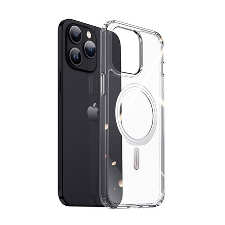 Dux Ducis iPhone 15 Pro DUX DUCIS CLIN szilikon telefonvédő ütésállóság, MagSafe, ÁTLÁTSZÓ