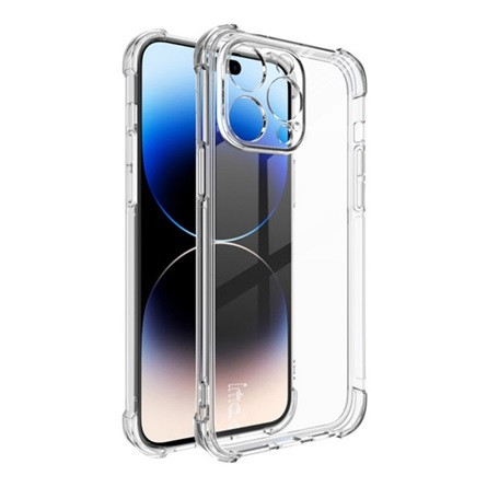 Imak iPhone 15 Pro Max IMAK szilikon telefonvédő ütésállóság, légpárnás sarok, ÁTLÁTSZÓ