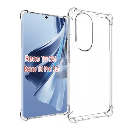 Gigapack Oppo Reno 10 Pro 5G Gigapack szilikon telefonvédő ütésállóság, légpárnás sarok, ÁTLÁTSZÓ