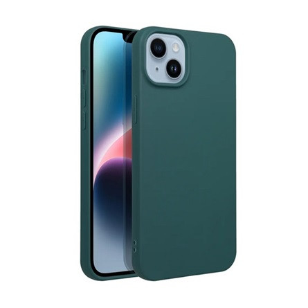 Gigapack iPhone 15 Pro Gigapack Szilikon telefonvédő matt SÖTÉTZÖLD