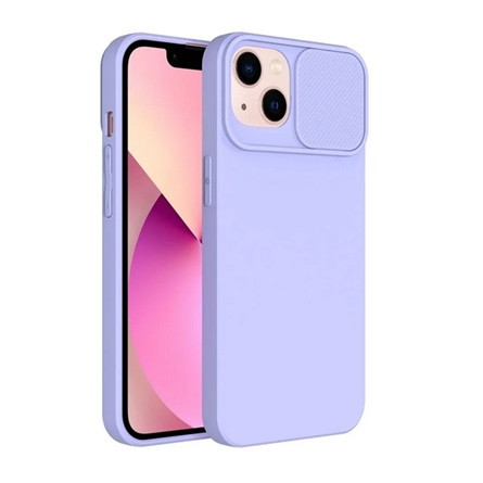 Gigapack iPhone 15 Plus Gigapack szilikon telefonvédő matt, kameravédő, LILA