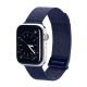 Dux Ducis Apple Watch Series 10 42mm DUX DUCIS pótszíj egyedi méret, mágneses, SÖTÉTKÉK