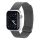 Dux Ducis Apple Watch Series 10 42mm DUX DUCIS pótszíj egyedi méret, mágneses, SZÜRKE