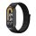 Gigapack Xiaomi Smart Band 9 GIGAPACK Pótszíj egyedi méret, légáteresztő, FEKETE