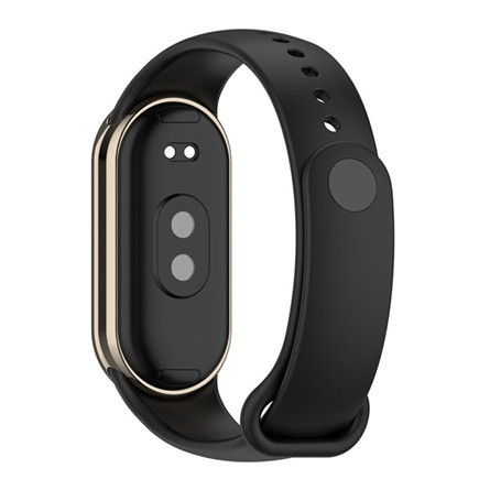 Gigapack Xiaomi Smart Band 9 Gigapack Pótszíj egyedi méret, szilikon, FEKETE