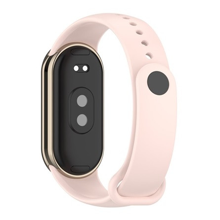 Gigapack Xiaomi Smart Band 9 Gigapack Pótszíj egyedi méret, szilikon, RÓZSASZÍN