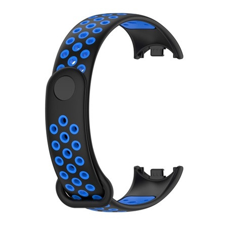 Gigapack Xiaomi Smart Band 9 Gigapack Pótszíj egyedi méret, légáteresztő, KÉK/FEKETE