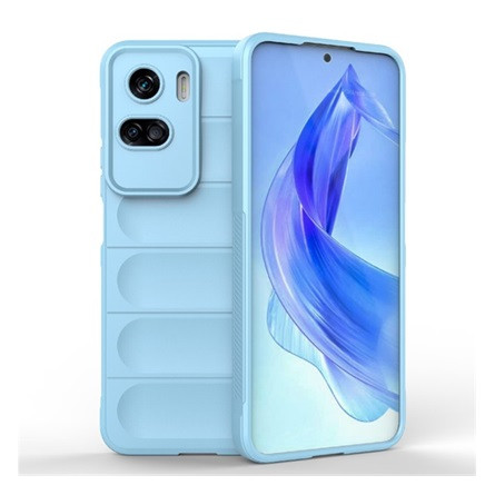 Gigapack Honor 90 Lite 5G Gigapack szilikon telefonvédő ütésállóság, 3D, VILÁGOSKÉK