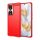 Gigapack Honor 90 5G Gigapack szilikon telefonvédő ütésállóság, karbon minta, PIROS