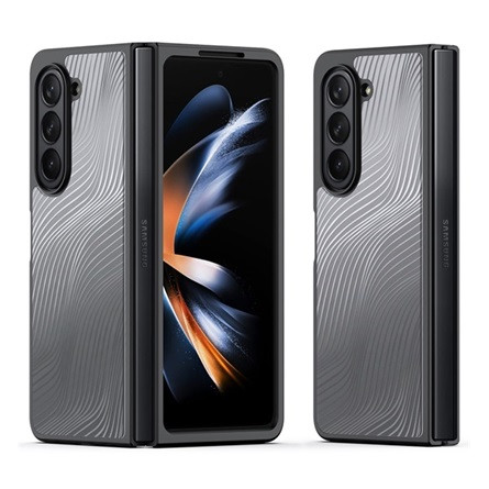 Dux Ducis Samsung Z Fold5 5G DUX DUCIS AIMO szilikon telefonvédő ütésállóság, hullám, FEKETE