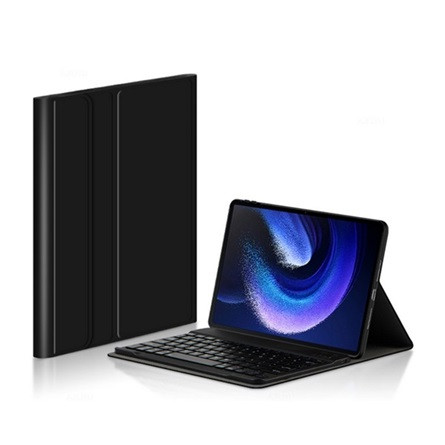 Gigapack Xiaomi Pad 6 Gigapack tok álló, bőr hatású FLIP, angol nyelvű, FEKETE
