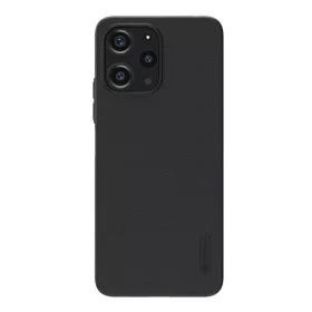   Nillkin Redmi 12 NILLKIN SUPER FROSTED műanyag telefonvédő gumírozott, érdes felület, FEKETE