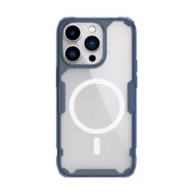   Nillkin iPhone 15 Pro Max NILLKIN NATURE PRO MAGNETIC műanyag telefonvédő ütésállóság, MagSafe, SÖTÉTKÉK