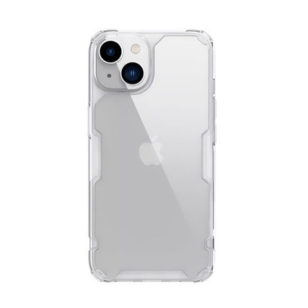 Nillkin iPhone 15 Plus NILLKIN NATURE PRO szilikon telefonvédő ütésállóság, légpárnás sarok, ÁTLÁTSZÓ