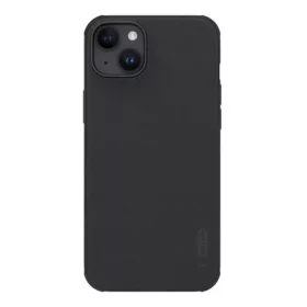   Nillkin iPhone 15 Plus NILLKIN SUPER FROSTED PRO műanyag telefonvédő ütésállóság, érdes felület, FEKETE