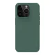 Nillkin iPhone 15 Pro Max NILLKIN SUPER FROSTED PRO műanyag telefonvédő ütésállóság, érdes felület, SÖTÉTZÖLD