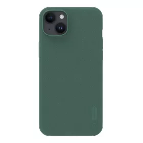   Nillkin iPhone 15 Plus NILLKIN SUPER FROSTED PRO műanyag telefonvédő ütésállóság, érdes felület, SÖTÉTZÖLD
