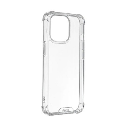 Roar iPhone 15 Pro Max ROAR JELLY ARMOR szilikon telefonvédő ütésállóság, légpárnás sarok, ÁTLÁTSZÓ