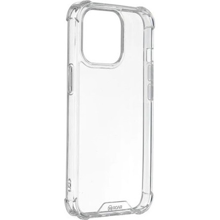 Roar iPhone 15 ROAR JELLY ARMOR szilikon telefonvédő ütésállóság, légpárnás sarok, ÁTLÁTSZÓ