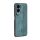 Gigapack Honor 90 Lite 5G Gigapack szilikon telefonvédő bőr hatású hátlap, prémium, SÖTÉTZÖLD