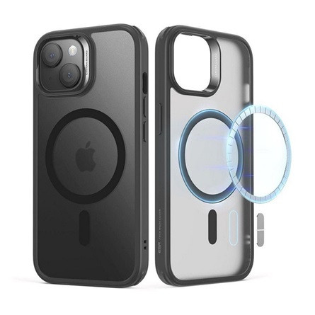 Esr iPhone 15 Plus ESR CH HALOLOCK szilikon telefonvédő ütésállóság, MagSafe, FEKETE