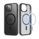 Esr iPhone 15 Plus ESR CH HALOLOCK szilikon telefonvédő ütésállóság, MagSafe, FEKETE