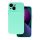 Gigapack iPhone 15 Plus Gigapack szilikon telefonvédő matt, kameravédő, MENTAZÖLD