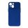 Gigapack iPhone 15 Plus Gigapack szilikon telefonvédő matt, kameravédő, SÖTÉTKÉK