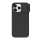 Nillkin iPhone 15 Pro NILLKIN CAMSHIELD SILKY szilikon telefonvédő matt, környezetbarát, FEKETE