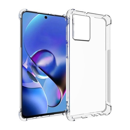 Gigapack Motorola Moto G54 5G Gigapack szilikon telefonvédő ütésállóság, légpárnás sarok, ÁTLÁTSZÓ