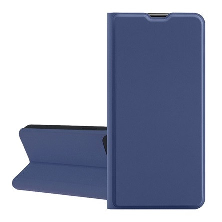 Gigapack iPhone XR 6.1 Gigapack Tok álló, bőr hatású FLIP, kártyazseb, SÖTÉTKÉK