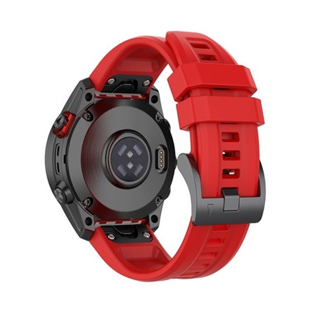 Gigapack Garmin Fenix 7S Solar Gigapack pótszíj egyedi méret, QuickFit csatlakozás, PIROS