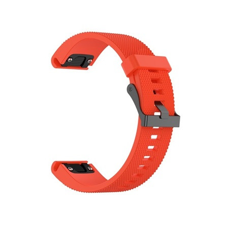 Gigapack Garmin Fenix 7S Solar Gigapack pótszíj egyedi méret, QuickFit csatlakozás, PIROS