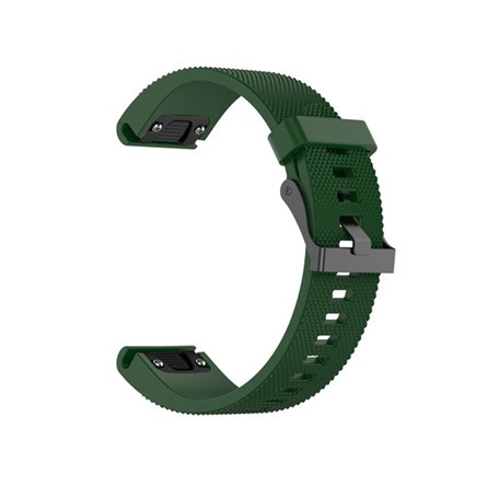 Gigapack Garmin Fenix 7S Solar Gigapack pótszíj egyedi méret, QuickFit csatlakozás, SÖTÉTZÖLD