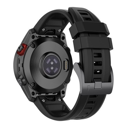 Gigapack Garmin Fenix E Gigapack Pótszíj egyedi méret, QuickFit csatlakozás, FEKETE