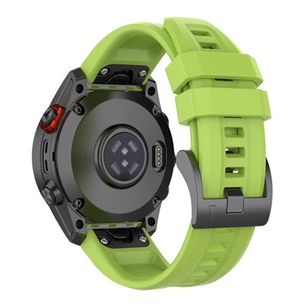 Gigapack Garmin Fenix E Gigapack Pótszíj egyedi méret, QuickFit csatlakozás, VILÁGOSZÖLD
