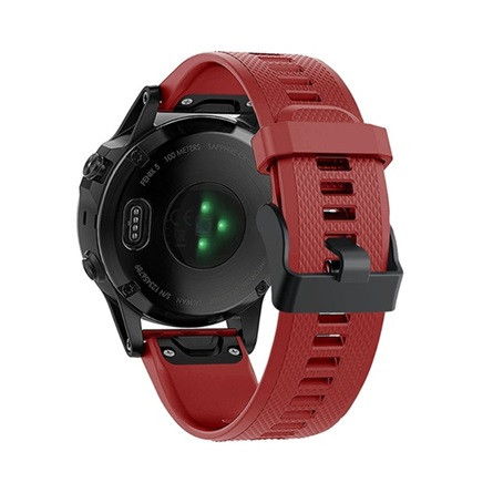 Gigapack Garmin Fenix E Gigapack Pótszíj egyedi méret, QuickFit csatlakozás, PIROS