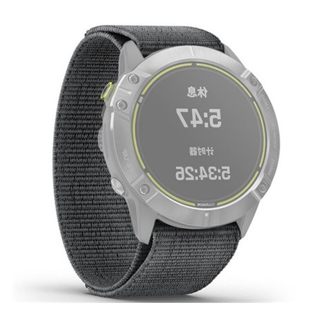 Gigapack Garmin Fenix 8 51mm Gigapack Pótszíj egyedi méret, légáteresztő, SÖTÉTSZÜRKE