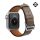Gigapack Apple Watch Series 10 42mm Gigapack Pótszíj egyedi méret, lyukacsos, SÖTÉTBARNA