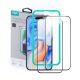 Esr iPhone 15 Plus ESR képernyővédő üveg 2db 2.5D, 9H + segédkeret, FEKETE