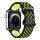Gigapack Apple Watch Series 10 46mm Gigapack Pótszíj egyedi méret, légáteresztő, FEKETE/SÁRGA