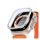 Dux Ducis Apple Watch Ultra 2 49mm DUX DUCIS FLAS kijelzővédő üveg alumínium keret, 9H, EZÜST